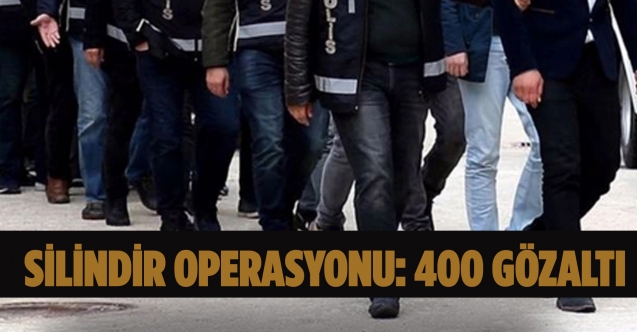 Organize suç örgütlerine yönelik 50 ilde Silindir Operasyonu: 400 gözaltı